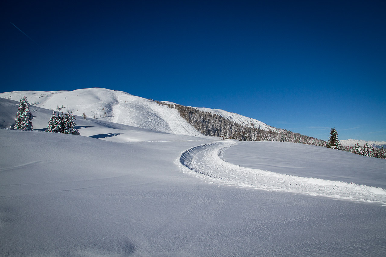 Winter im Naturpark Dobratsch